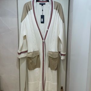 TOMMY HILFIGER COATIGAN NWT!! SIZE XL